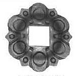 Подпятник штампованный 103х108 мм кв 30 мм 19470-30 Подпятник штампованный 103х108 мм кв 30 мм 19470-30