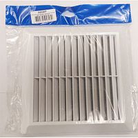 Решетка разъемная с москитной сеткой 203х203 мм, наклонные жалюзи, Э2020Р Решетка разъемная с москитной сеткой 203х203 мм, наклонные жалюзи, Э2020Р