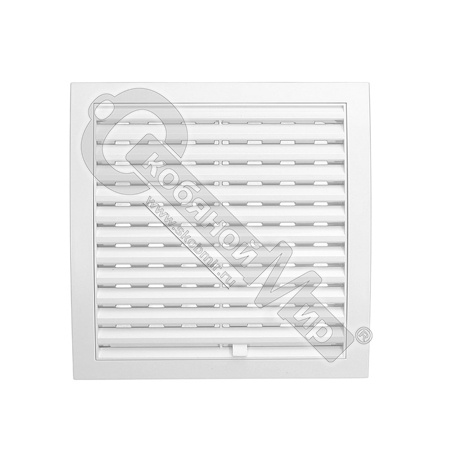 Решетка вентиляционная 175х175 мм, прямые жалюзи, К001 Решетка вентиляционная 175х175 мм, прямые жалюзи, К001