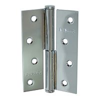 Петля л.сталь.100х70х2,5 СР полирован.хром Петля л.сталь.100х70х2,5 СР полирован.хром