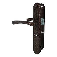 Ручка на планке РДП 1-006-55С-АМ антик медь,сувальд. /15/