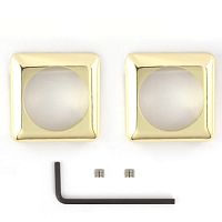 Накладка сменная Apecs Premier DPR-05-SQUARE-C/S-G золото Накладка сменная Apecs Premier DPR-05-SQUARE-C/S-G золото