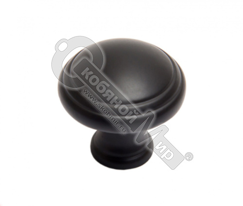 Ручка-кнопка черный матовый, Boyard, RC400BL***  