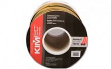 Уплотнительный профиль D-50/40 12х10 мм, промышленный, черный, KIM TEK/REMONTIX (40/50 м) WINDOOR*** Уплотнительный профиль D-50/40 12х10 мм, промышленный, черный, KIM TEK/REMONTIX (40/50 м) WINDOOR***