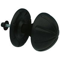 Ручка-кнопка дверная черная 16/00010416*** Ручка-кнопка дверная черная 16/00010416***