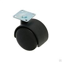Колесо для мягкой мебели 40х16 мм, черный, 109422 Колесо для мягкой мебели 40х16 мм, черный, 109422