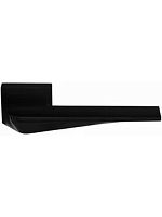 Ручка дверная PAL-203-SQ MatBlack Silver, «Сингапур», цвет - матовый черный Ручка дверная PAL-203-SQ MatBlack Silver, «Сингапур», цвет - матовый черный