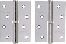 Петля сталь 750-4 хром левая 10592 Петля сталь 750-4 хром левая 10592