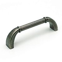 Ручка-скоба 96 мм (1264-96), античное серебро, SOLLER*** Ручка-скоба 96 мм (1264-96), античное серебро, SOLLER***