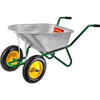 Тачка садово-строительная, двухколесная, 180 кг, GRINDA, 422397_z01 Тачка садово-строительная, двухколесная, 180 кг, GRINDA, 422397_z01