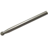 Шарошка (борфреза) карбидная по металлу, сферическая, штифт 3 мм, 36583 Шарошка (борфреза) карбидная по металлу, сферическая, штифт 3 мм, 36583