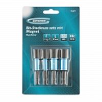Набор бит с торцевыми головками 8,10,12,13 мм, магнит. Nut-Driver S2, Gross, 11627 Набор бит с торцевыми головками 8,10,12,13 мм, магнит. Nut-Driver S2, Gross, 11627