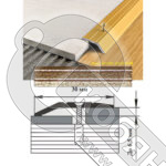 Порог АЛ-168-С 1,8м антик золотой ,Кант, 32 мм фото 2 Порог АЛ-168-С 1,8м антик золотой ,Кант, 32 мм фото 2