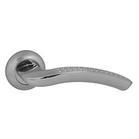 Ручки раздельные Apecs (Spindle 130) Н-0826-А-NIS/NI матовый никель/никель, 00018140 Ручки раздельные Apecs (Spindle 130) Н-0826-А-NIS/NI матовый никель/никель, 00018140