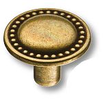 Ручка кнопка классика старая бронза BRASS, 1768.0025.002 Ручка кнопка классика старая бронза BRASS, 1768.0025.002