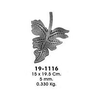 Лист штампованный 195х150х5 мм 19-1116 Лист штампованный 195х150х5 мм 19-1116