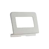 Ручка для москитной сетки малая трапециевидная белая 10 Ручка для москитной сетки малая трапециевидная белая 10