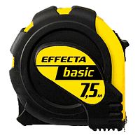Рулетка 7,5м / 25 мм, с магнитом, EFFECTA Basic, 577525*** Рулетка 7,5м / 25 мм, с магнитом, EFFECTA Basic, 577525***