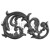 Вензель 270х165 мм S литой SK43.51 Вензель 270х165 мм S литой SK43.51