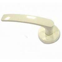 Ручка дверная окрашенная в белый цвет 202 Ручка дверная окрашенная в белый цвет 202