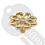 Ручка-кнопка BRASS эксклюзив. коллекция: 24К глянцевое золото, 15.375.46 SWA 19*** фото 2 Ручка-кнопка BRASS эксклюзив. коллекция: 24К глянцевое золото, 15.375.46 SWA 19*** фото 2