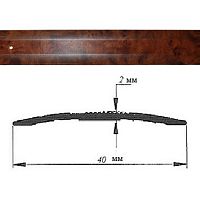 Порог АЛ-125-С КАПО 1,5м, Стык алюминевый, 40 мм Порог АЛ-125-С КАПО 1,5м, Стык алюминевый, 40 мм