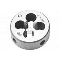 Плашка круглая ручная М5 x 0,8 мм для нарезания метрич. резьбы, ЗУБР, 4-28022-05-0,8 Плашка круглая ручная М5 x 0,8 мм для нарезания метрич. резьбы, ЗУБР, 4-28022-05-0,8