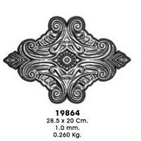 Накладка штампованная 285х200х1 мм 19864 Накладка штампованная 285х200х1 мм 19864