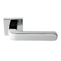 Ручка дверная PAL-Z03-S PC/White Prime «Лондон» полированный хром/белый Ручка дверная PAL-Z03-S PC/White Prime «Лондон» полированный хром/белый
