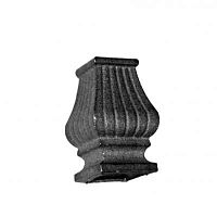 Вставка в балясину 75/61х45 мм кв 20 мм без юбочки 119.20 М Вставка в балясину 75/61х45 мм кв 20 мм без юбочки 119.20 М