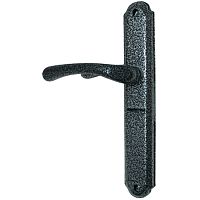 Ручка на планке РДП-1-006-42С -АС-Л антик сереб,лев./15/ Ручка на планке РДП-1-006-42С -АС-Л антик сереб,лев./15/