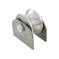 Ролик МЕТАЛ. d.65 под ТРУБУ d. 32 мм на ПЛАСТИНАХ С3608 Ролик МЕТАЛ. d.65 под ТРУБУ d. 32 мм на ПЛАСТИНАХ С3608