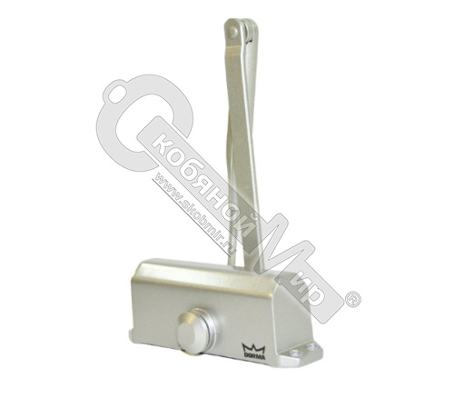 Доводчик DORMA-TS 77 EN-2 (40кг), серый 1/12 76040101  