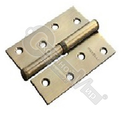 Петля Pallini РН 100х70х2,5 R АВ, правая, античная бронза Петля Pallini РН 100х70х2,5 R АВ, правая, античная бронза