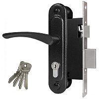 Замок врезной Гарант ЗВ 7 (черный) Замок врезной Гарант ЗВ 7 (черный)