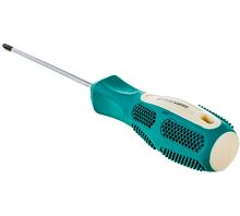 Отвертка крестовая PH 1х100 мм, 2-х компон. рукоятка, магнитный наконечник, ВОЛАТ, 17040-110 Отвертка крестовая PH 1х100 мм, 2-х компон. рукоятка, магнитный наконечник, ВОЛАТ, 17040-110