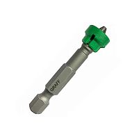 Бита PZ 2x50 мм, с магнитной насадкой, в блистере, GRAFF (1 шт.), 390250 Бита PZ 2x50 мм, с магнитной насадкой, в блистере, GRAFF (1 шт.), 390250