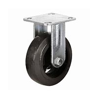 Колесо промыш. неповоротное большегруз. на платформе, 160х50 мм FCd 63, обрезин., нагрузка 230 кг Колесо промыш. неповоротное большегруз. на платформе, 160х50 мм FCd 63, обрезин., нагрузка 230 кг