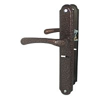 Ручка на планке РДП-1-006-42С АМ-П  антик медь прав./15/