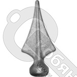 Пика кованая 110х55х25 мм 5551Т/13.077.01/ПК 7701 фото 2 Пика кованая 110х55х25 мм 5551Т/13.077.01/ПК 7701 фото 2