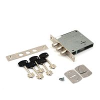 Замок Кремень В1.04.02 К никель ответ.планка ,5кл. Замок Кремень В1.04.02 К никель ответ.планка ,5кл.