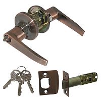 Ручка межкомн.Латунина 6411 AC/ET античная медь Ручка межкомн.Латунина 6411 AC/ET античная медь