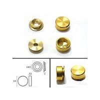 Зеркалодержатель Т-100, матовый хром (компл. 4 шт.), 28124*** Зеркалодержатель Т-100, матовый хром (компл. 4 шт.), 28124***