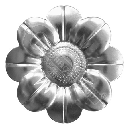 Цветок штампованный 95х1 мм 8402Т Цветок штампованный 95х1 мм 8402Т