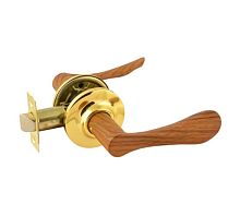 Ручка ЗВ3-05 "Нора-М" тем.дер/золото 5139 Ручка ЗВ3-05 "Нора-М" тем.дер/золото 5139