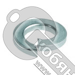 Шайба гровер DIN127, цинк, М20 /100/ Шайба гровер DIN127, цинк, М20 /100/