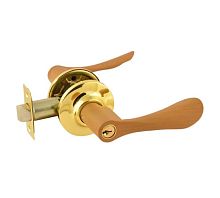 Ручка ЗВ3-01 "Нора-М" св.дер./золото 5134 Ручка ЗВ3-01 "Нора-М" св.дер./золото 5134