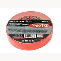 Двухсторонняя клейкая лента 19 мм х 5 м, черная, полимерн. подложка, 11798 Двухсторонняя клейкая лента 19 мм х 5 м, черная, полимерн. подложка, 11798