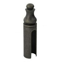 Колпачок декоративный 16 мм к петле 3D античное серебро, 2313/2 FAN, /2/ Колпачок декоративный 16 мм к петле 3D античное серебро, 2313/2 FAN, /2/