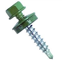 Саморез кровельный RAL6029 4,8х29 мятно-зеленый/50/ Саморез кровельный RAL6029 4,8х29 мятно-зеленый/50/